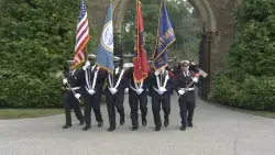 Boston firefighters honor the fallen with ceremony in Jamaica Plain