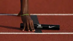 Girls' track athlete cries in 1st TV interview after losing championship for fire extinguisher celebration