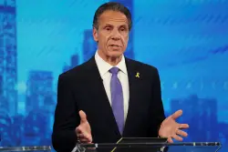 Cuomo — and attacks against ex-gov — takes center stage in rowdy NYC Democratic mayoral debate