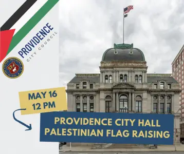 Rhode Island capital to hoist Palestinian flag at city hall, citing diversity