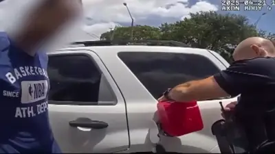 Viral bodycam video shows Coral Springs Police officers helping stranded driver
