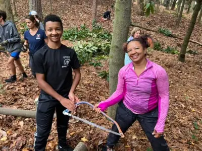 Brookhaven Eco-Stewards host naturalist walk at Ashford Preserve