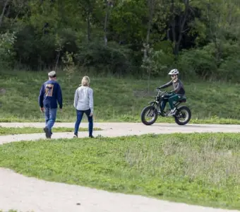 Increase in e-bike use prompts safety, trail etiquette reminders in forest preserves