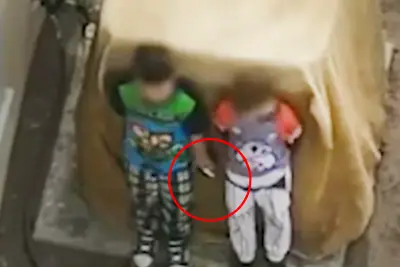 New Mexico boys, ages 7 and 9, seen in disturbing drone video in armed standoff with police – and were not arrested