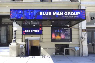 'Hell's Kitchen' producer takes over Blue Man Group's old Manhattan home