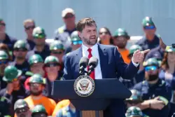 Vance heralds ‘industrial renaissance’ in his visit to a South Carolina steel plant