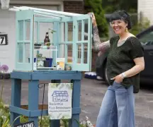 Hanover Park gardener cultivates community with little free sharing greenhouse
