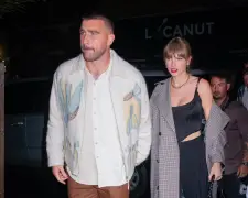 Travis Kelce makes cheeky Taylor Swift joke at Patrick Mahomes’ charity gala as singer skips event
