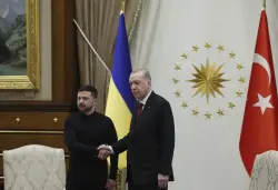 Ukraine's Zelenskyy arrives in Turkey for talks with Russia, without Putin
