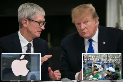 Trump warns Apple it could face 25% tariff if it doesn’t shift iPhone manufacturing to US