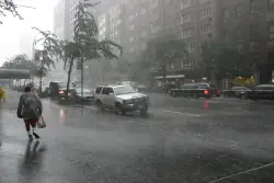 ‘Slow-moving system’ to keep NYC area damp and rainy this week