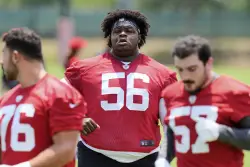Buccaneers’ Desmond Watson — NFL’s heaviest player ever at over 430 pounds — wants to leave his mark
