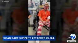 Serial Tesla road-rager beaten to a bloody pulp in prison after he’s arrested for allegedly attacking mom, teen learning how to park
