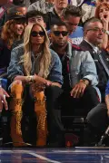 Russell Wilson and Ciara, Timothee Chalamet on a stacked celebrity row for Game 2 of Knicks-Pacers