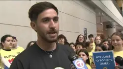 Hostage held by Hamas for over 500 days speaks to students in Boston